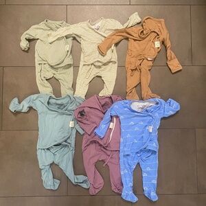 Bonsie Bundle of 6 (newborn & 0-3M)